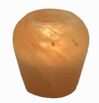 Świecznik głęboki szlifowany