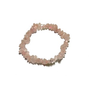 Bransoleta - kamień Kwarc różowy