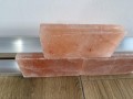 1szt. - Cegła solna frezowana pod profil 20x10x2,5 cm