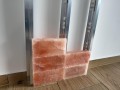 100szt. - Cegła solna frezowana pod profil 20x10x3 cm