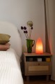 Lampa solna – kryształ szlifowany bez podstawki – średnia