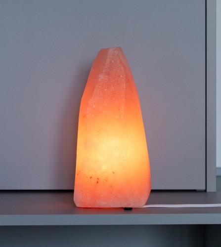 Lampa solna – kryształ szlifowany bez podstawki – średnia